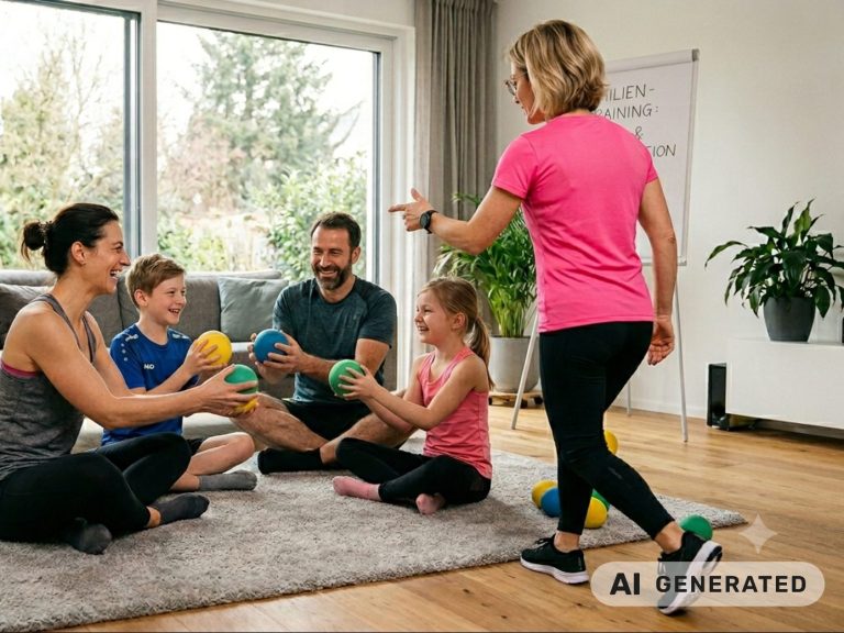 Life Kinetik® Familienangebote – gemeinsam aktiv sein und neue Herausforderungen erleben Familie bei einem gemeinsamen Life Kinetik® Angebot mit Bewegung, Wahrnehmung und spielerischen Übungen